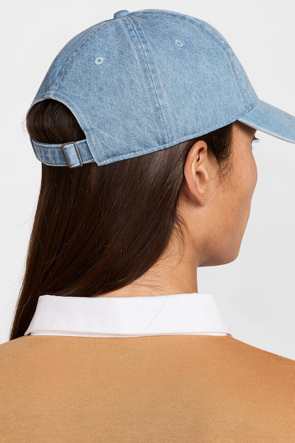 Cappellino strapback in denim - Aegean Storm