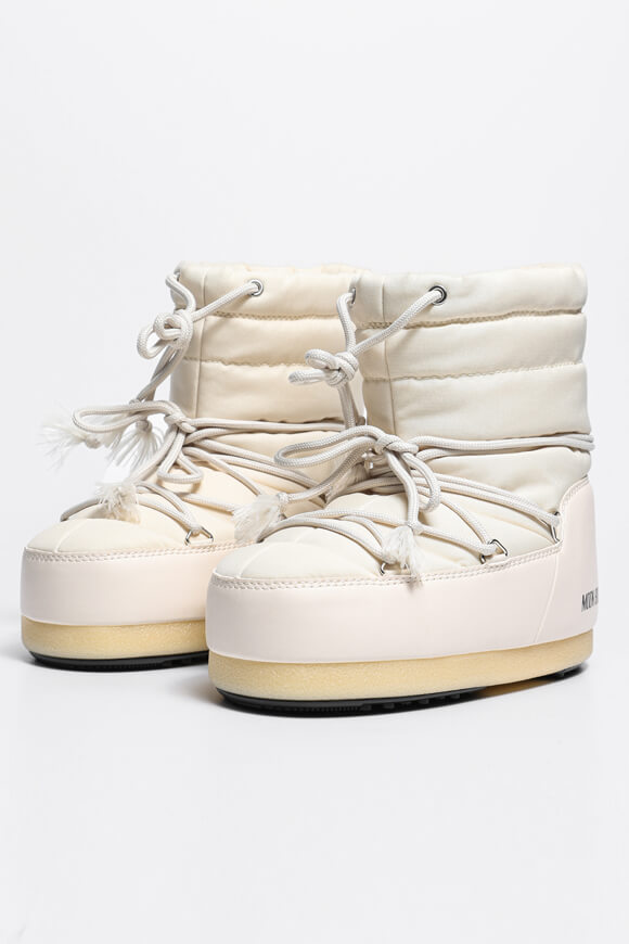 EVX Light Nylon Puffer Schneestiefelette - Cream