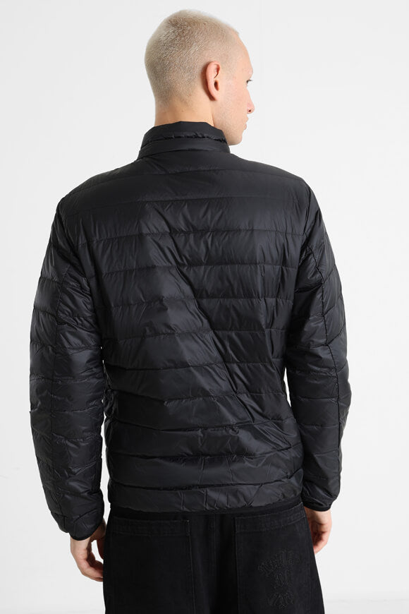 Lightweight puffer down jacket - Black + Gold