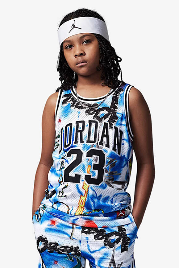 Mesh tank top - Hyper Cobalt