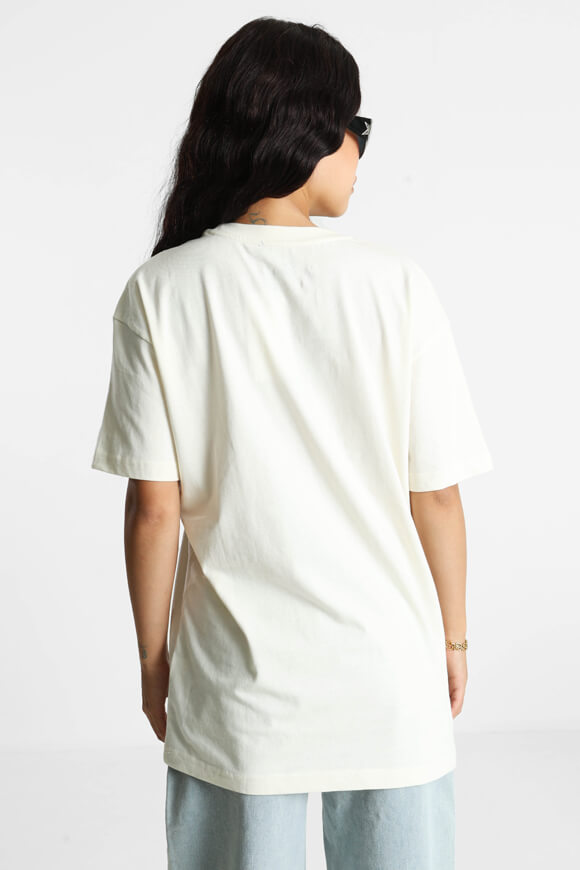 Maglietta oversize - crema