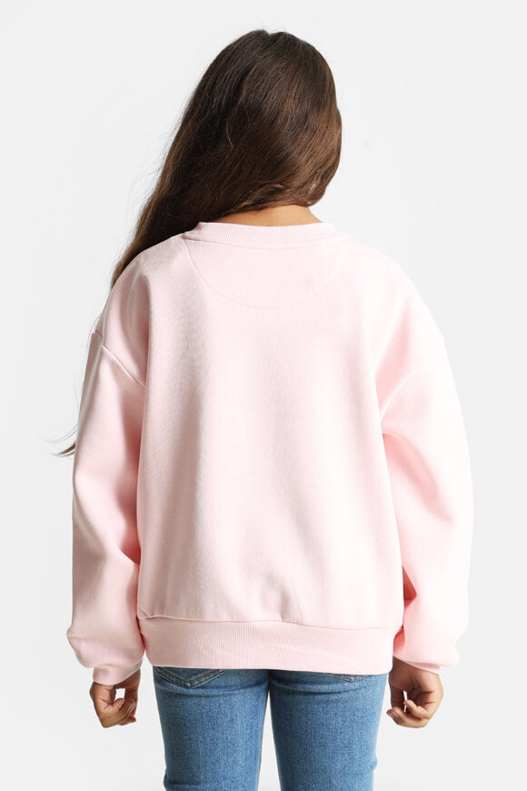 Collegiate sweatshirt - Crystal Rose