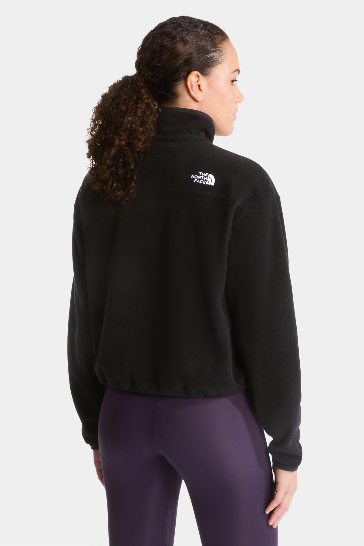 Novelty Logo Glacier sweat en polaire - Black