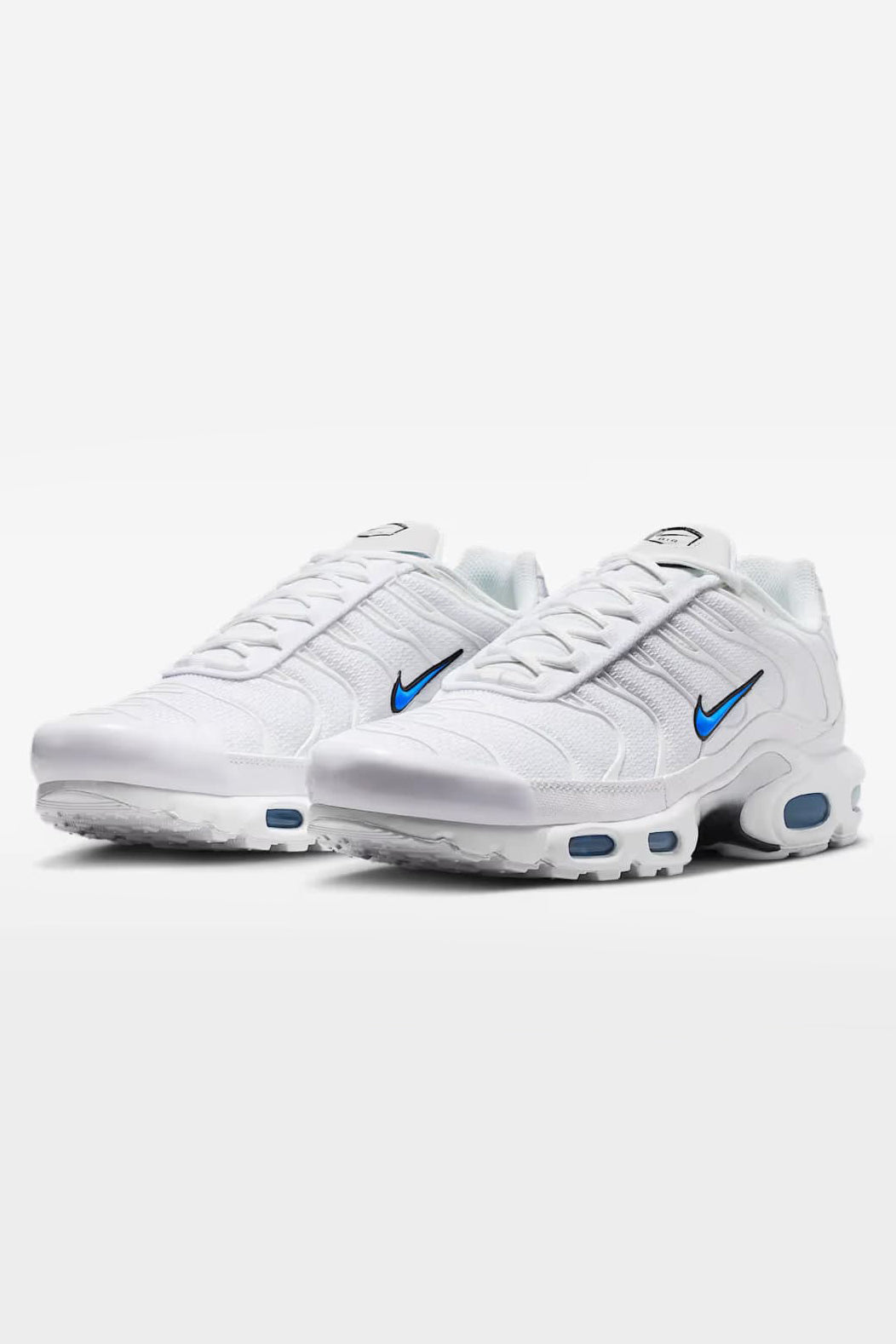 Air Max Plus Sneaker - White + Blue Crystal + Black