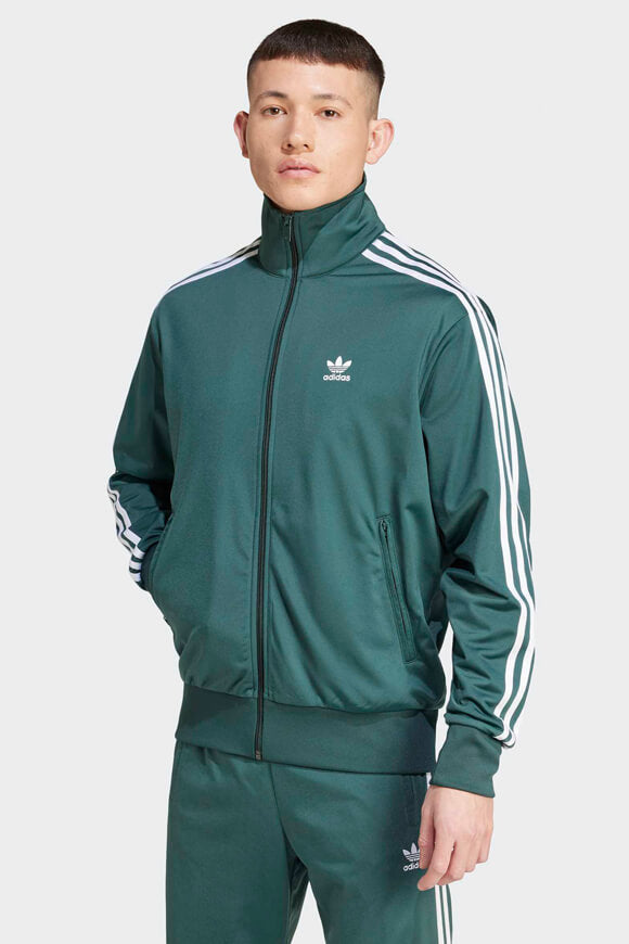 Giacca della tuta Adicolor Classics Firebird - Verde minerale