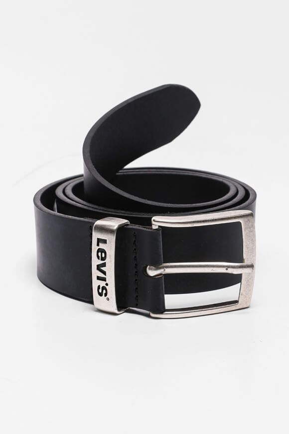 Leather belt - Black