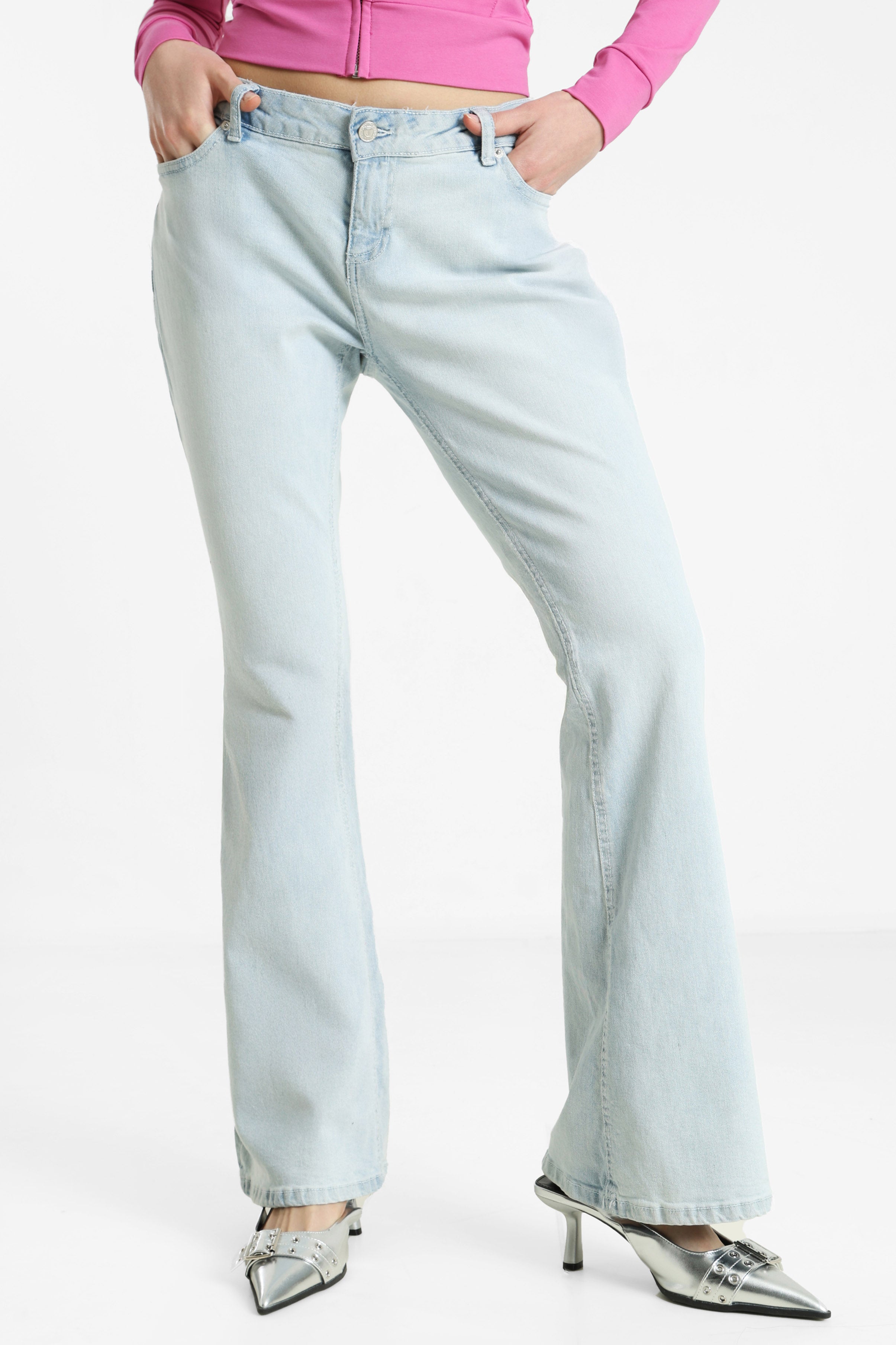 Jean bootcut - Bleached Blue