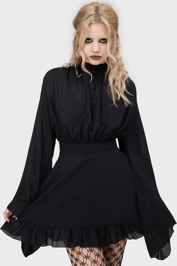 Darknova Minikleid - Black