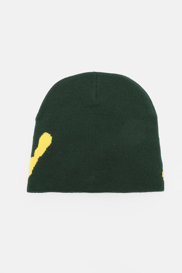 Bonnet - Vert foncé + Jaune