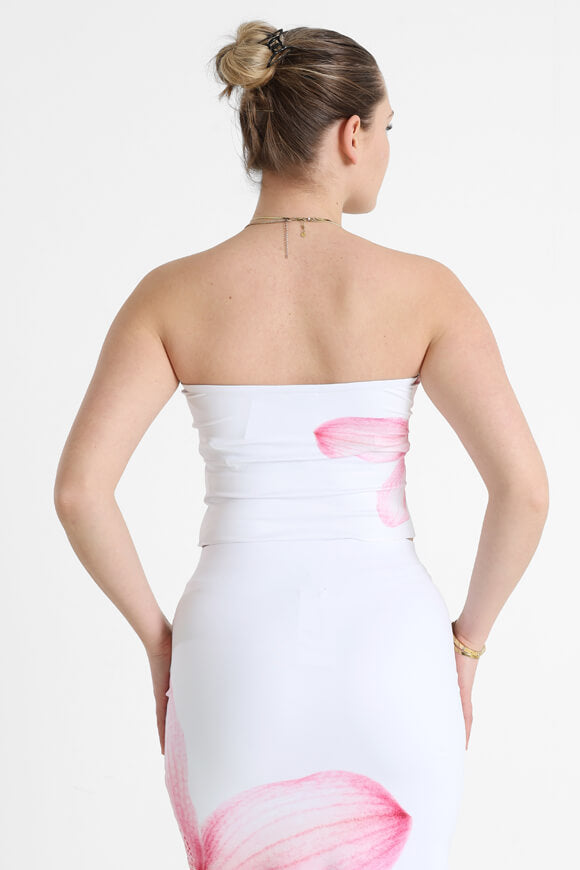 Top a fascia - bianco