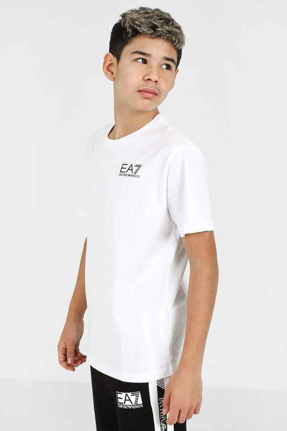 Train Core ID T-Shirt - White + Black