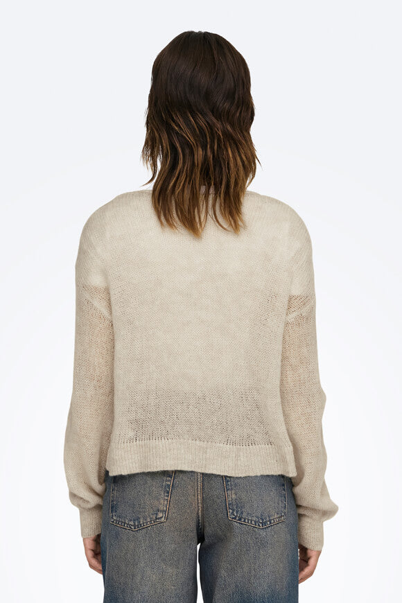 Muline cardigan - Whitecap Gray