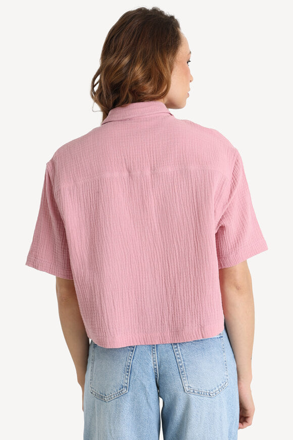 Camicia in mussola - rosa scuro