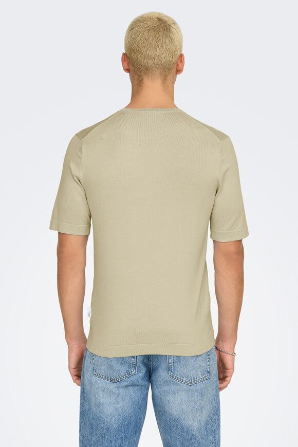 Wyler t-shirt en tricot - Silver Lining