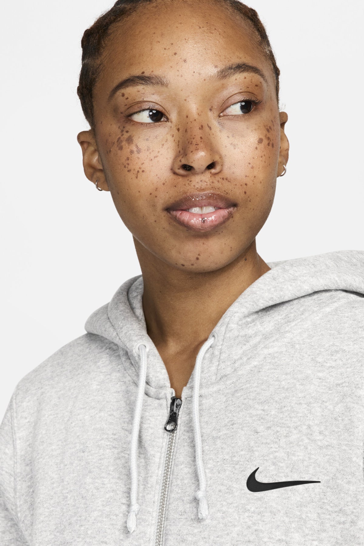 Phoenix - Giacca felpata in pile con cappuccio - Birch Heather