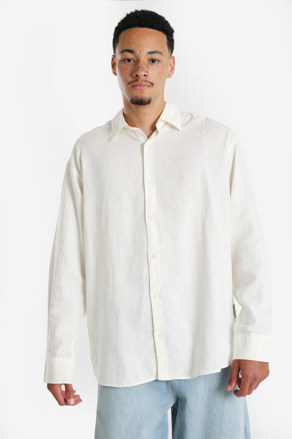 JORPAROS Leinenhemd - Antique White
