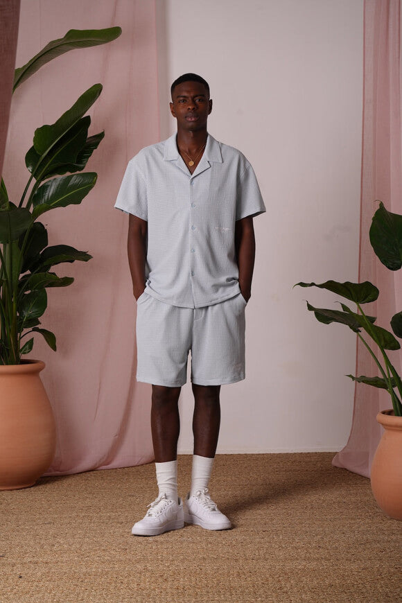 Structured shirt - Light Blue