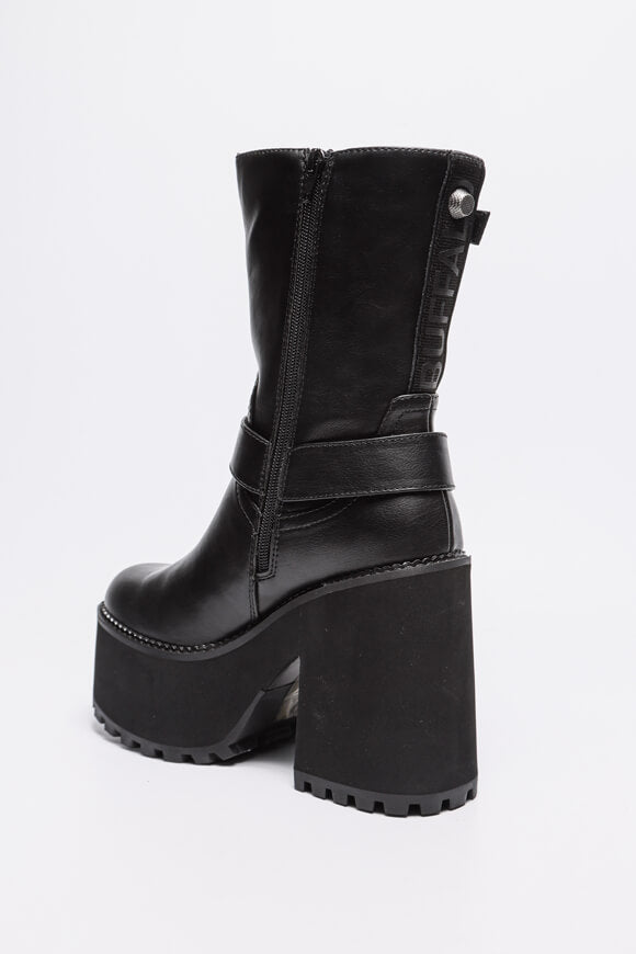 Killah Bike Plateau Stiefelette - Black