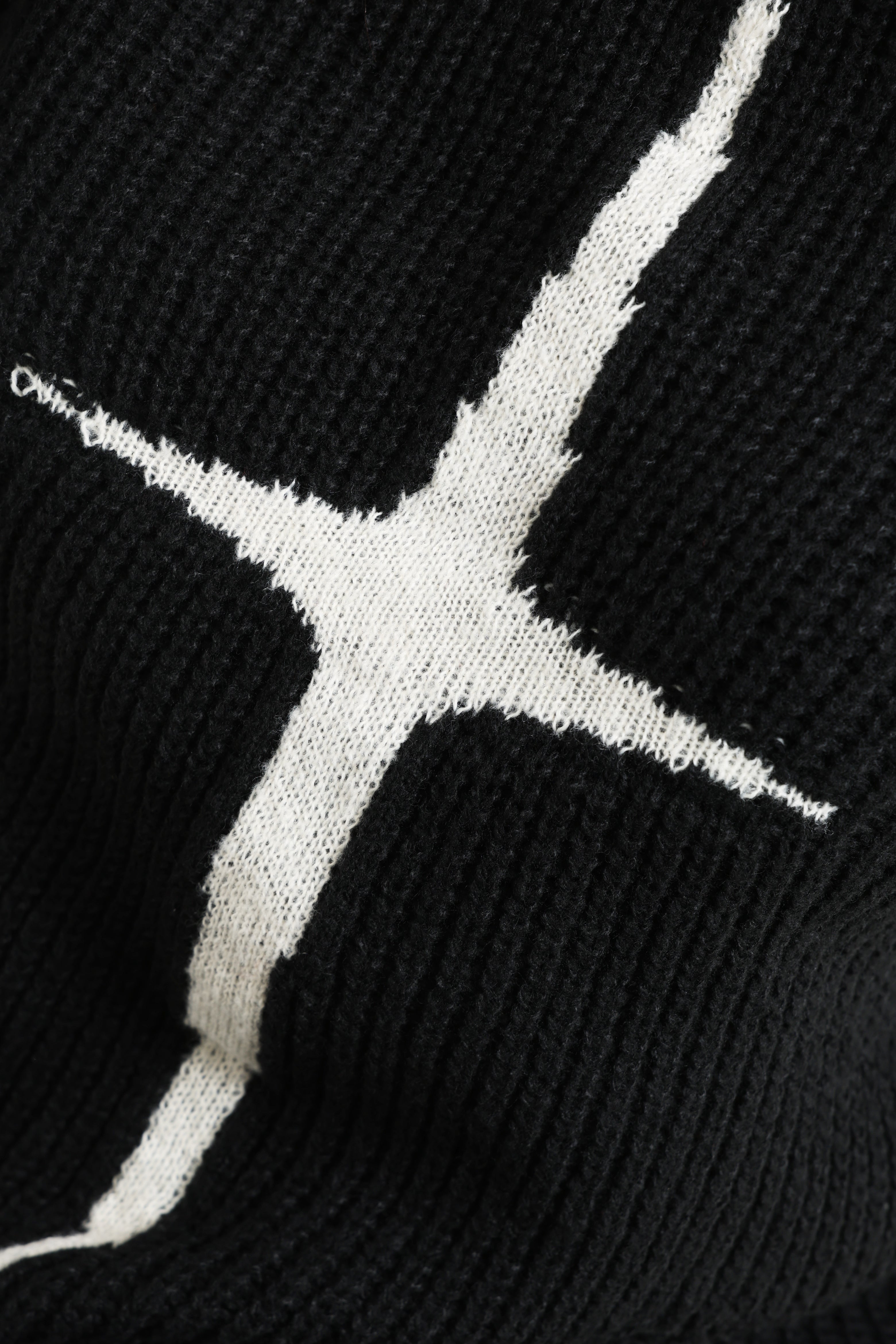 Kara Vex - Maglia in maglia - Nero