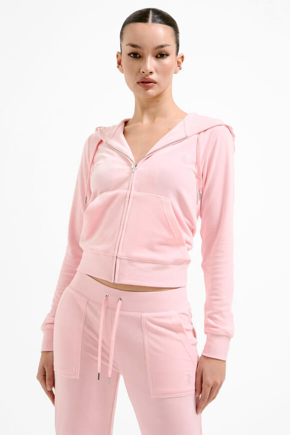 Robertson Samt Crop Jacke - Almond Blossom