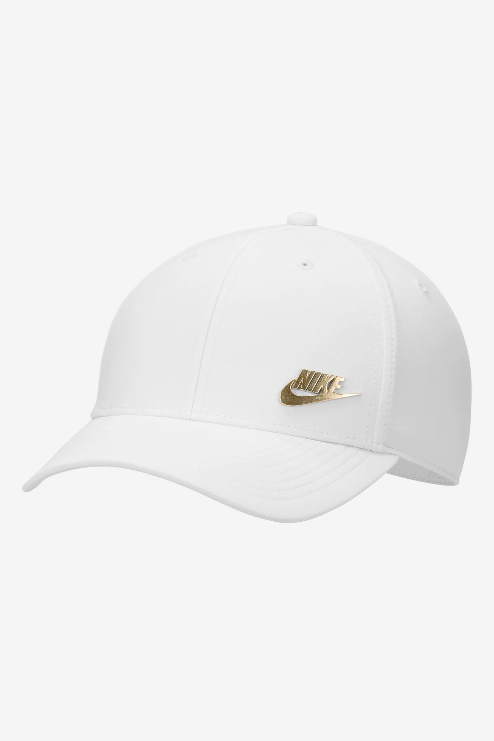 Cappellino strapback - White + Metallic Gold