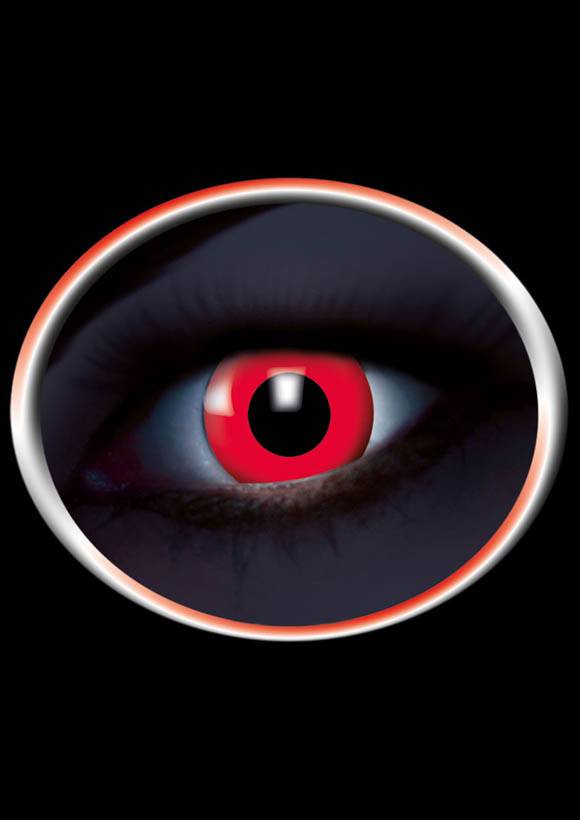Lentilles UV - Flash Rouge