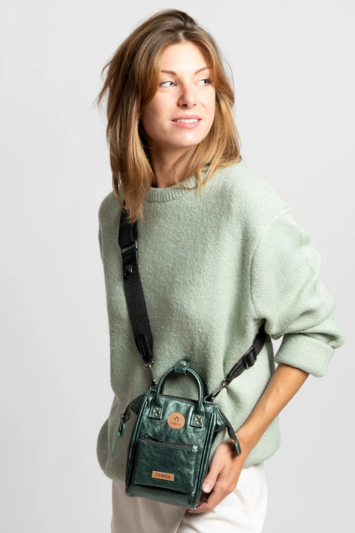 Lucerne Sac à main / sac à bandoulière - Dark Green