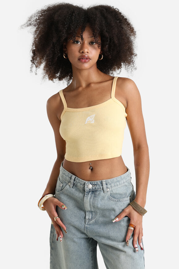 Summer Soul Top court côtelé à bretelles - Impala