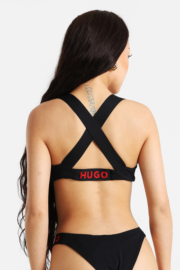 Dotti triangle bikini top - Black