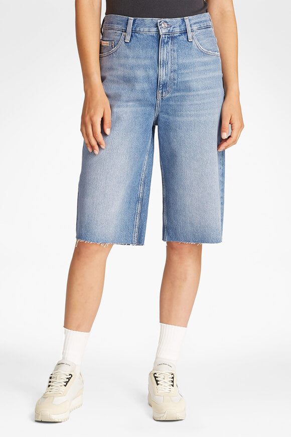 Pantaloncini di jeans rilassati - Denim Light