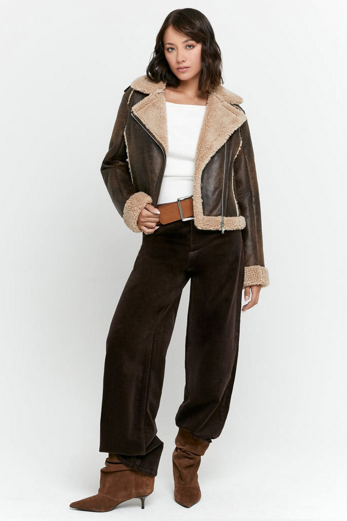 Shearling Jacke