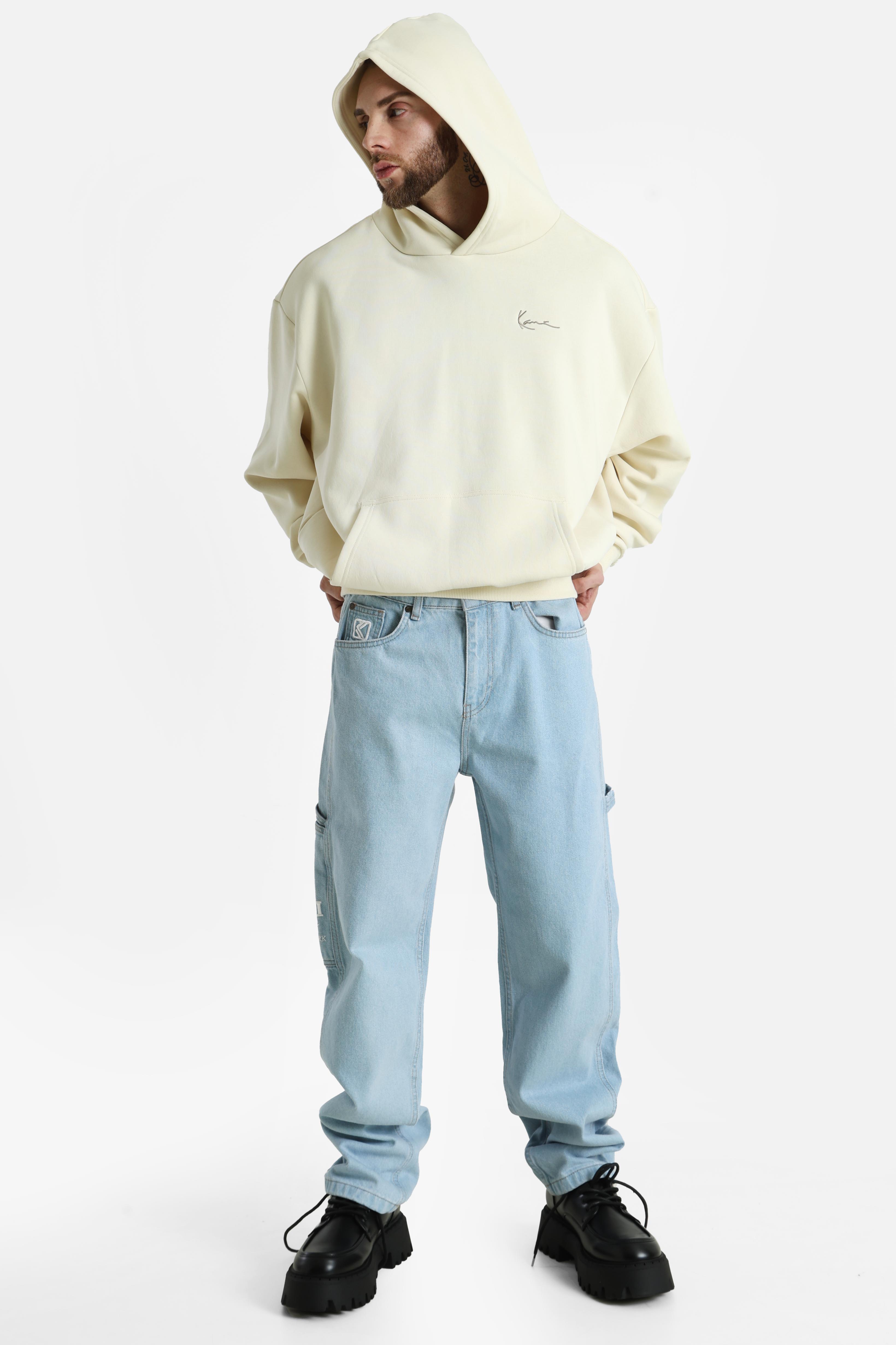 Kapuzensweatshirt - Beige