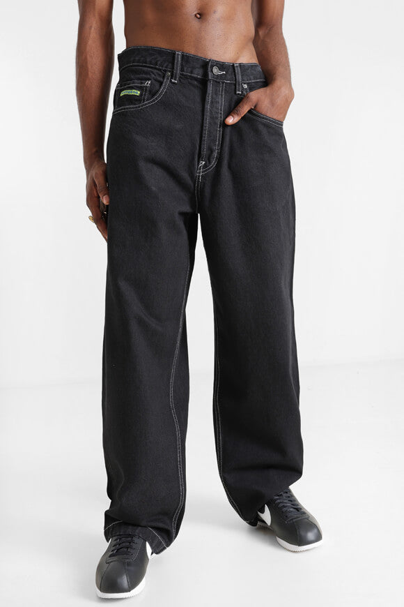 Worker Baggy Fit Jeans L32 - Black Tint