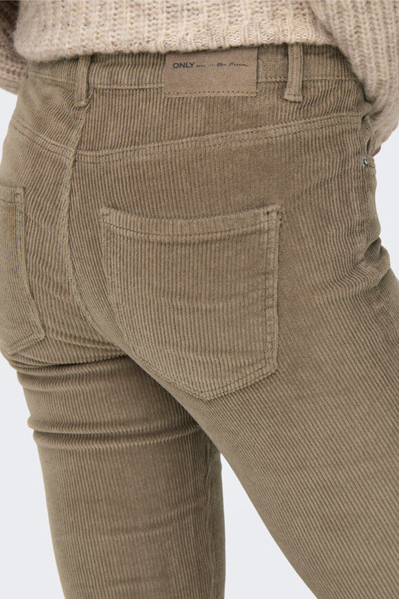 Pantalon flare en velours côtelé L32 - Fossil