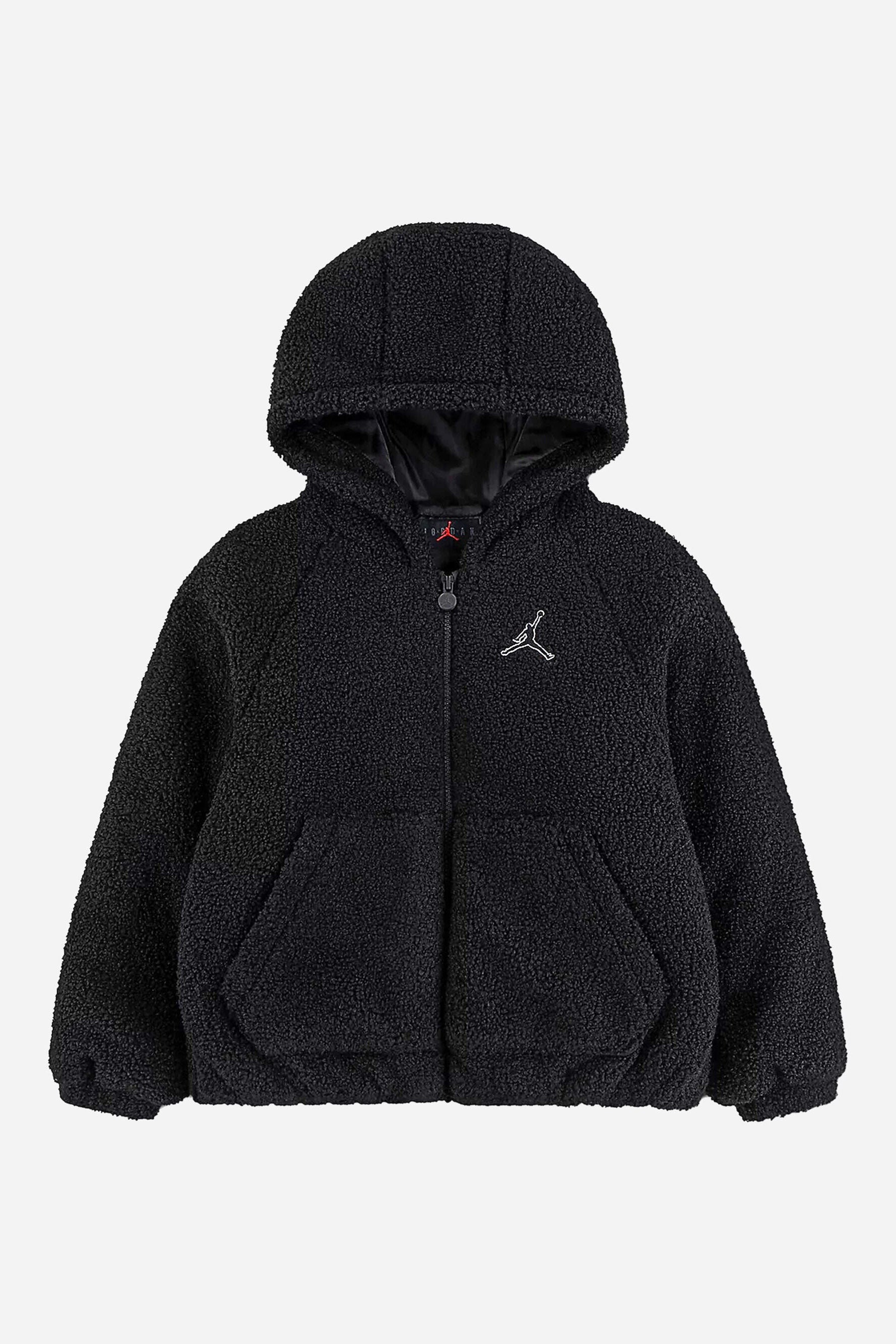 Giacca in sherpa - Black