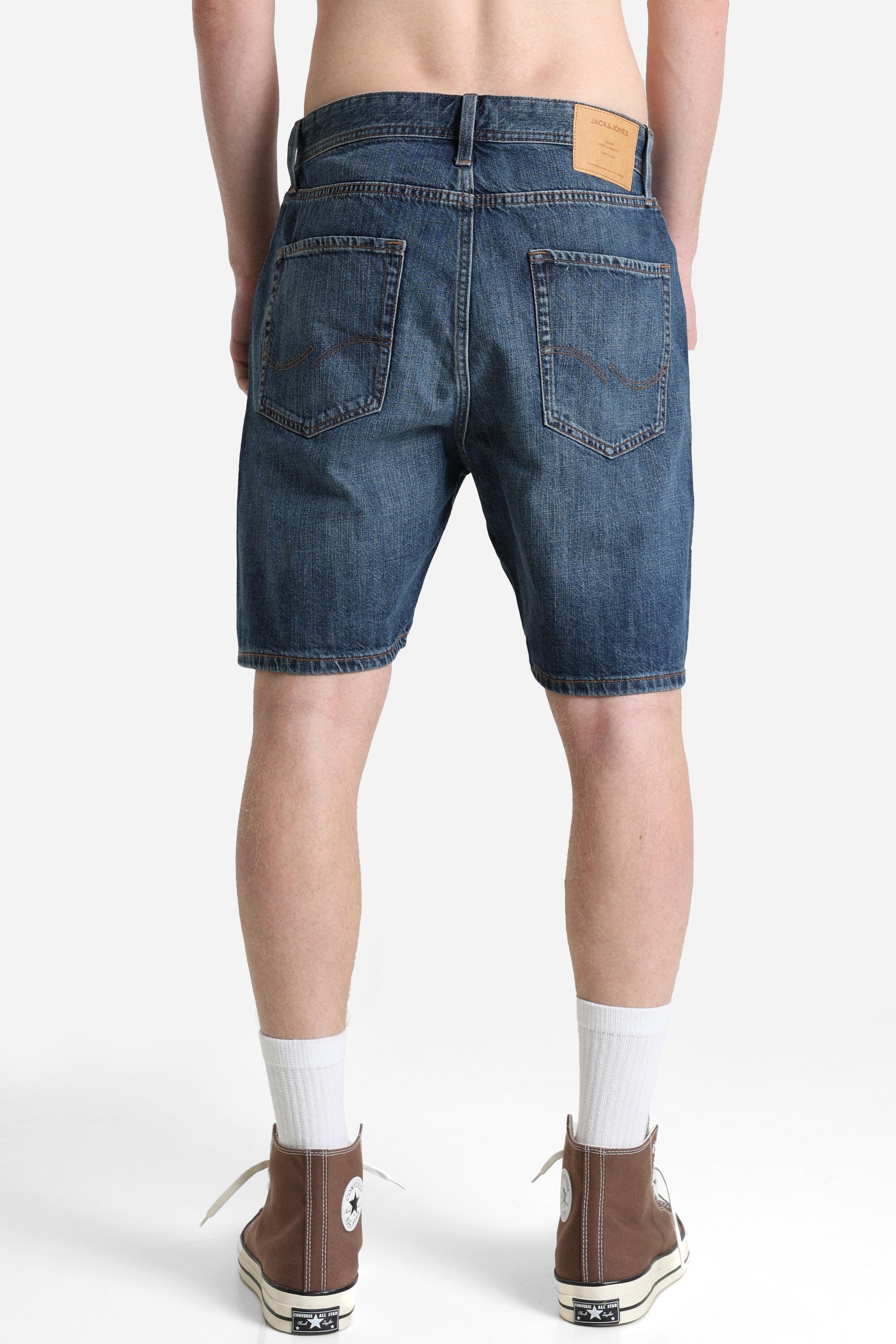 Toni Jeansshorts - Dark Blue Denim