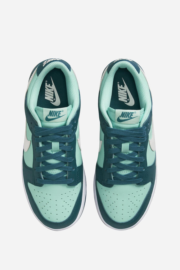 Dunk sneakers - Geode Teal + White + Emerald Rise