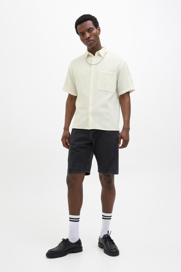 JCODYNAMIC chemise ample gaufrée - Cloud Dancer