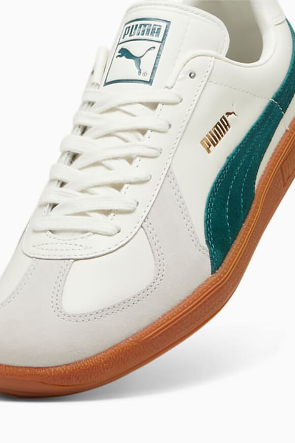 Sneaker Army Trainer - Bianco caldo + mirto scuro