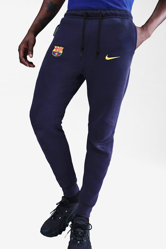 FC Barcelona Tech Fleece Sweathose - Imperial Purple
