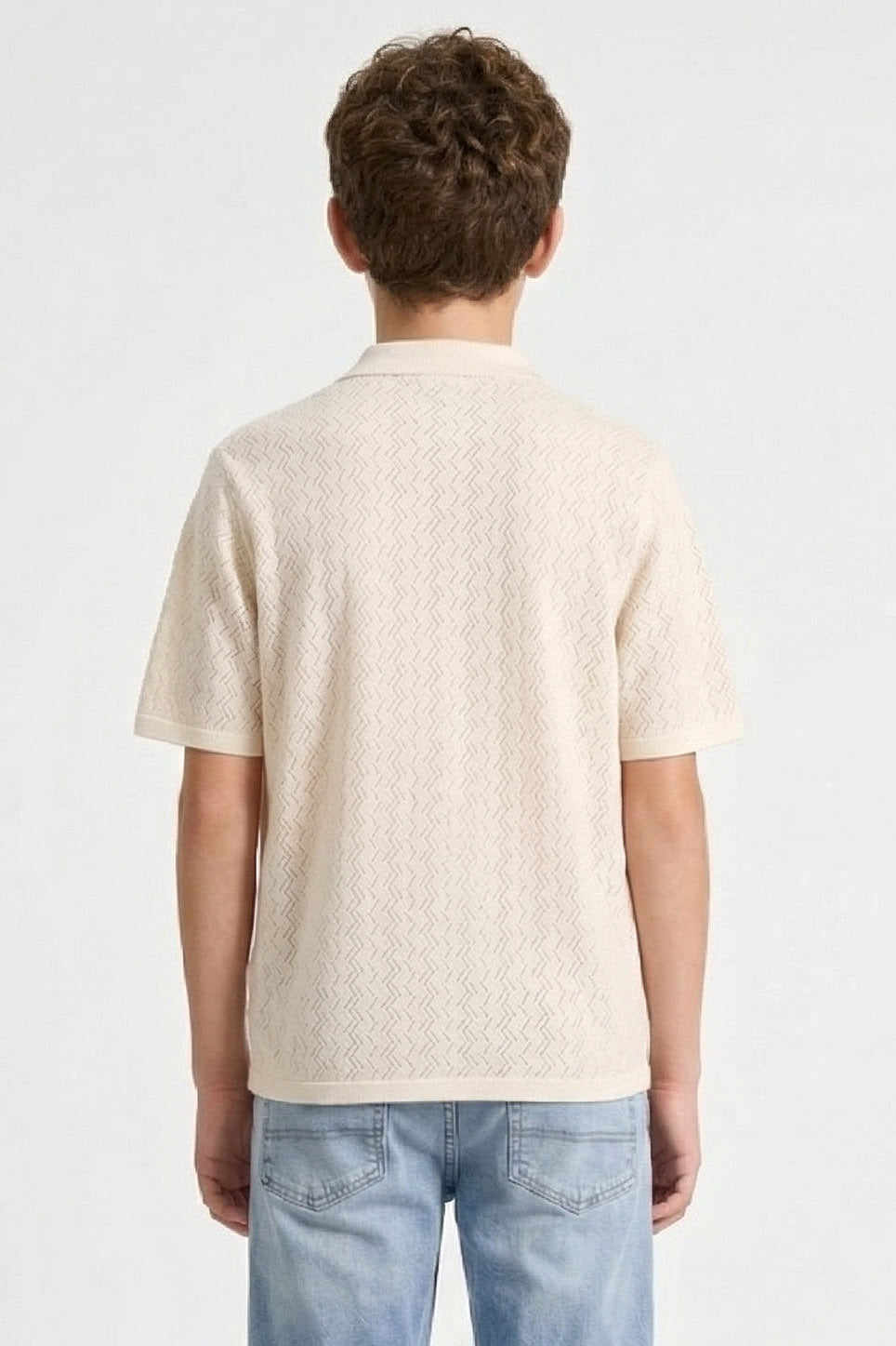 JORTYLER chemise en tricot - Sea Salt