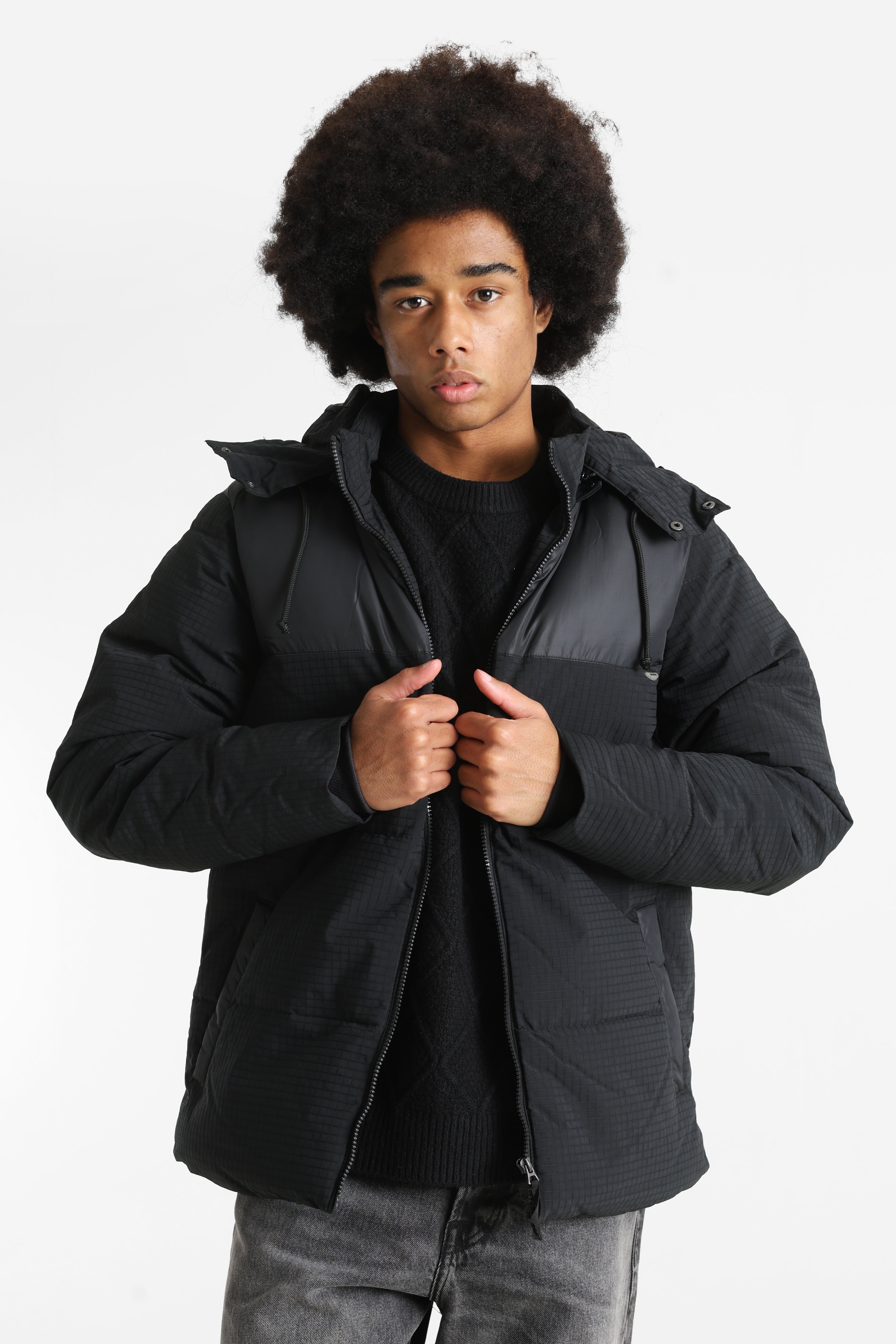 Bheshan veste matelassée - Black