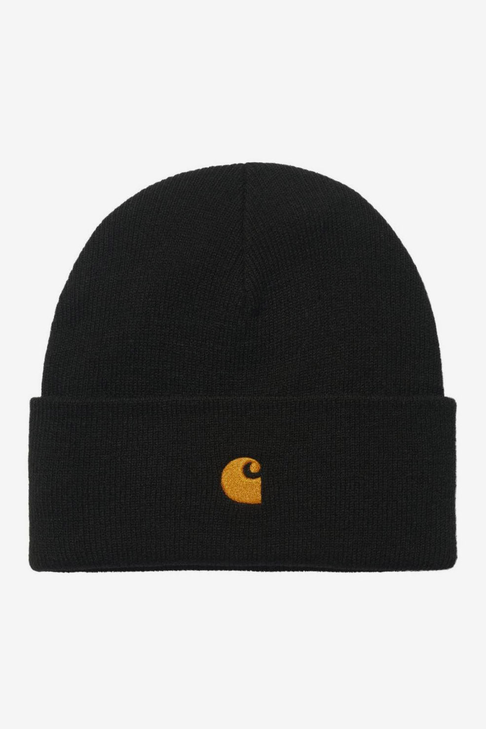 Chase Beanie - Black + Gold