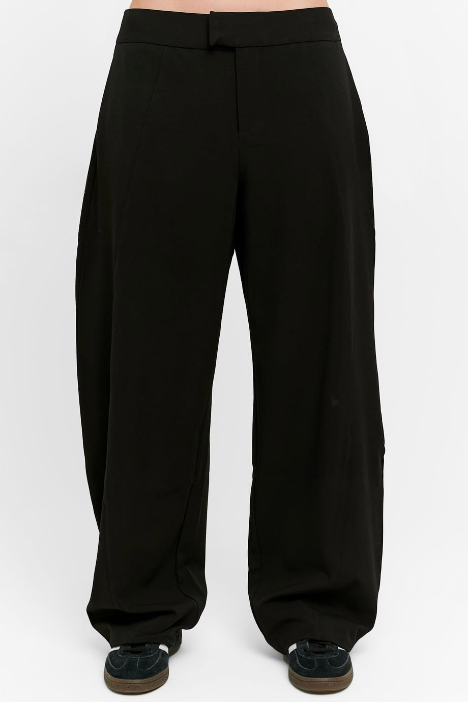 Ballon-Stoffhose - Black