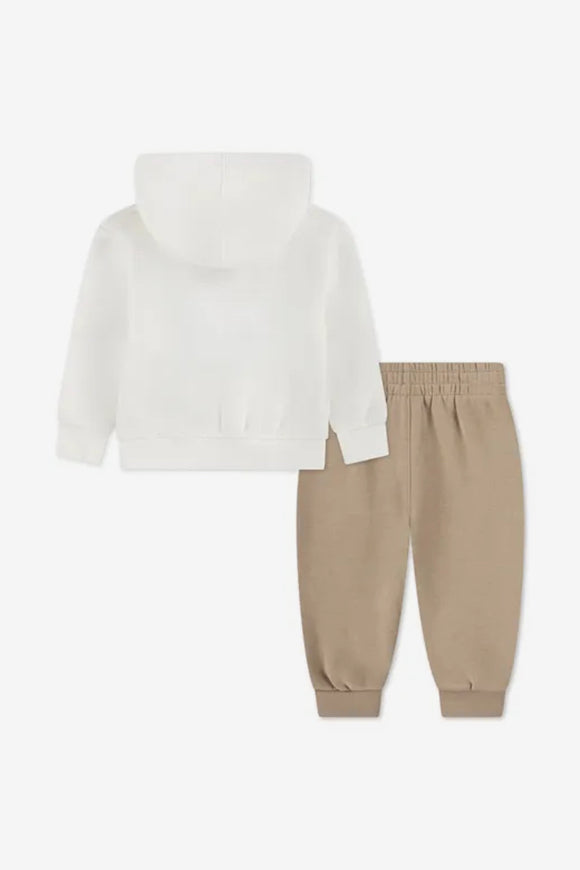 Completo neonato - Offwhite + Hemp