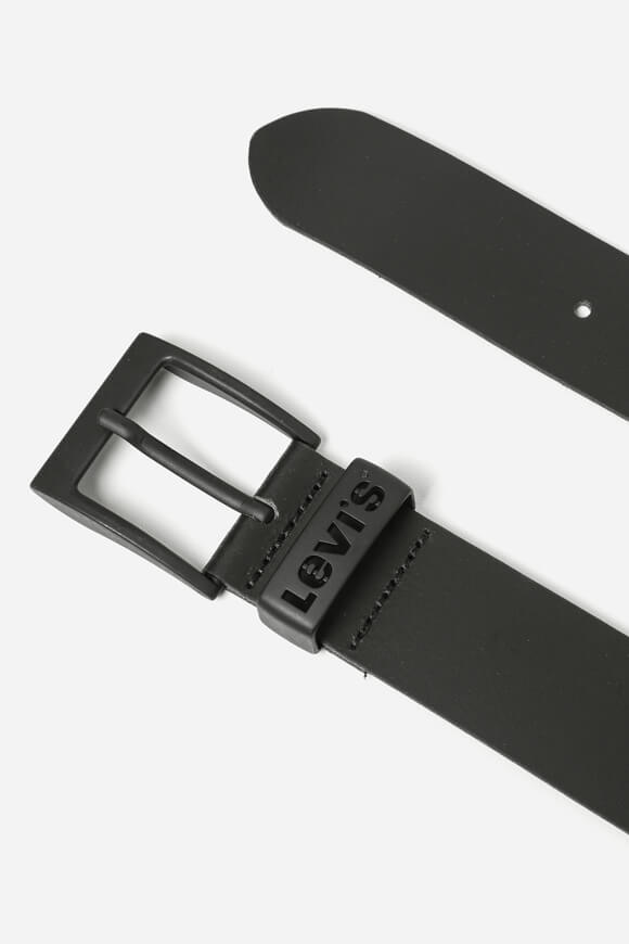 Leather belt - Regular Black
