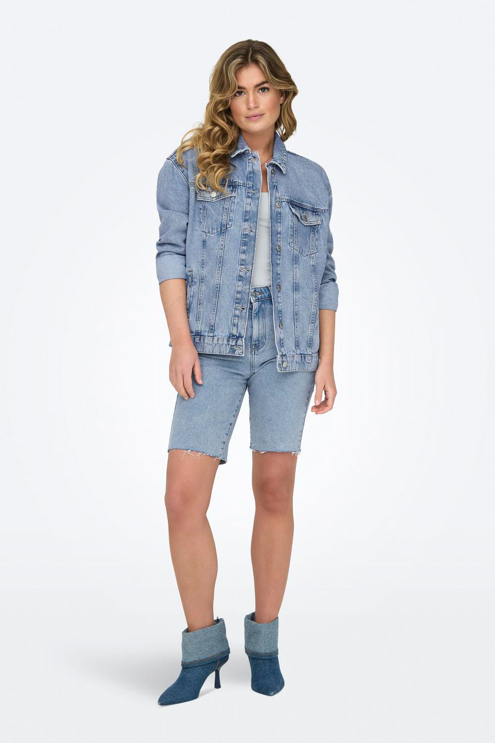Ocean veste en jean - Light Blue Denim