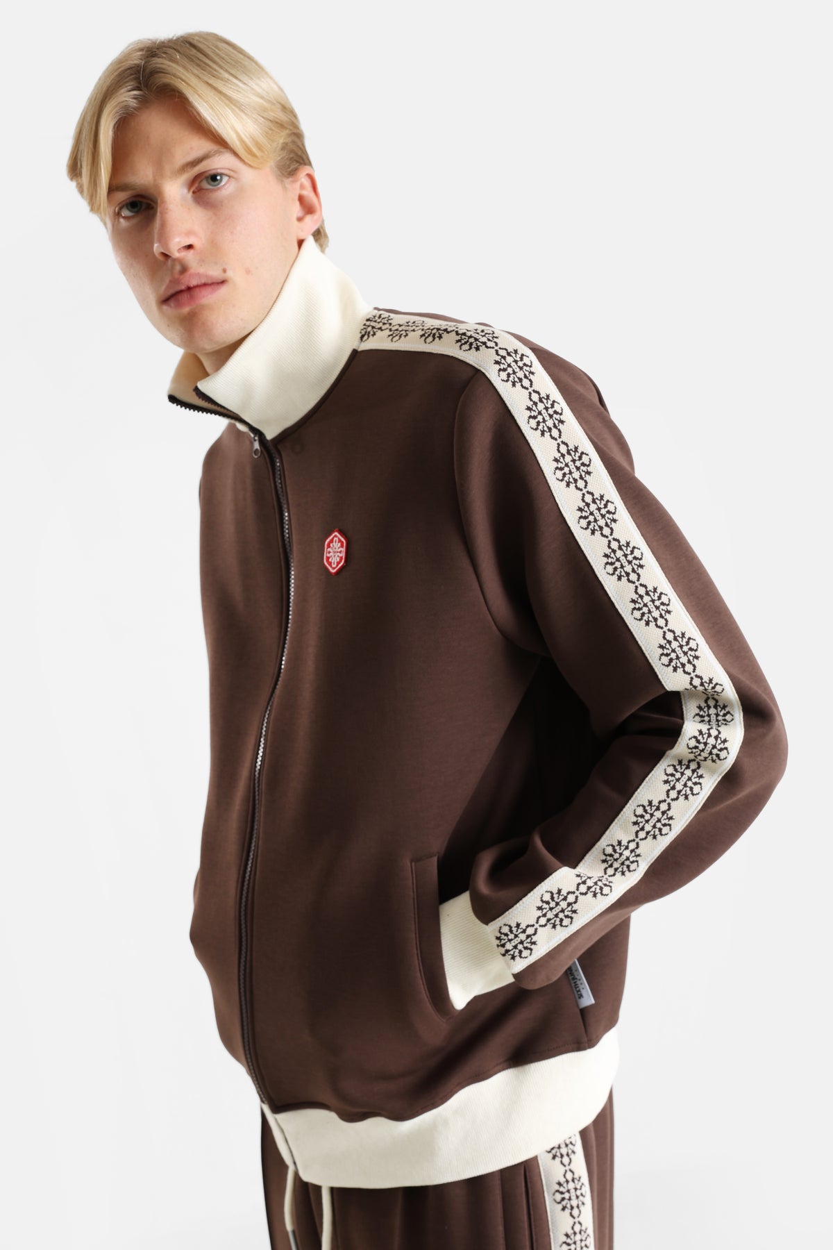 Rosace Sweatjacke - Brown