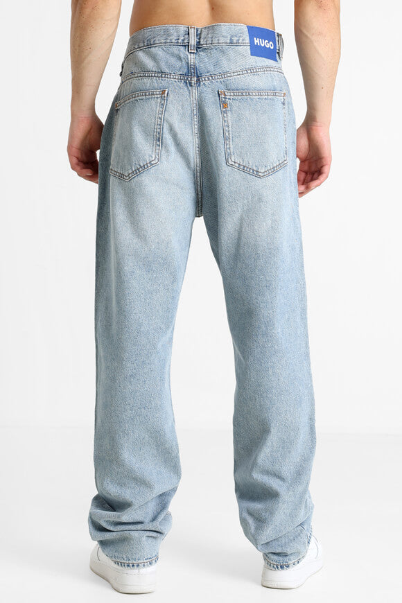 Nate Baggy Fit Jeans - Light Blue