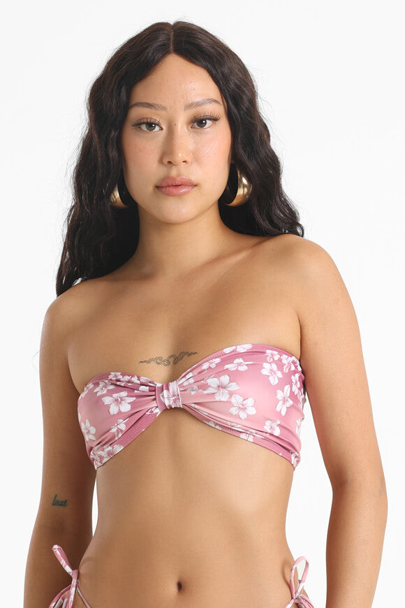 Samara Bandeau Haut de Bikini - Old Rose